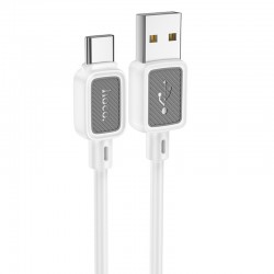 Дата кабель Hoco X108 Benefit USB to Type-C 3A (1m)  White - 00000073868_1