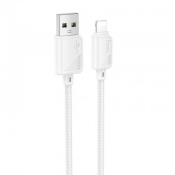 Дата кабель Hoco X113 Beneficio USB to Lightning (1m)  White - 00000077127_2