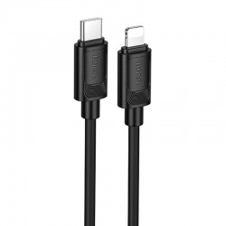 Дата кабель Hoco X122 Benefit Type-C to Lightning 27W (1m)  Black - 00000086713_1