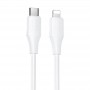 Дата кабель Hoco X124 Bien silicone Type-C to Lightning 27W (1m)