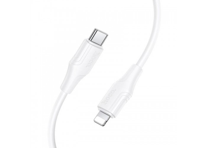 Дата кабель Hoco X124 Bien silicone Type-C to Lightning 27W (1m)