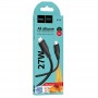 Дата кабель Hoco X124 Bien silicone Type-C to Lightning 27W (1m)