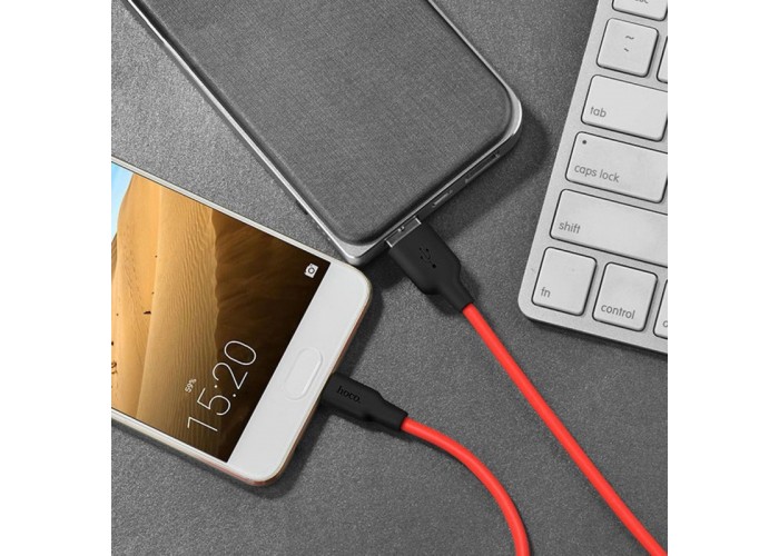 Дата кабель Hoco X21 Silicone Type-C Cable (1m)
