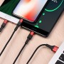 Дата кабель Hoco X26 Xpress 3in1 Lightning -MicroUSB-Type-C (1m)