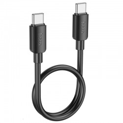 Дата кабель Hoco X96 Hyper Type-C to Type-C 60W (0.25m)  Black - 00000079120_1