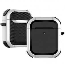 Футляр протиударний Black ed. для навушників Airpods 1/2  White - 00000079161_6
