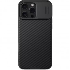 Карбонова накладка Nillkin CamShield Pro Magnetic для Apple iPhone 16 Pro Max (6.9")  Black - 00000073662_1