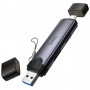 Картридер Hoco HB56 Victory 5in1 Type-C/USB2.0 to SD/TF3.0 + USB 2.0