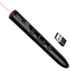 Лазерна указка Hoco GM203 Touch + стілус 180mAh  Black - 00000086509_1