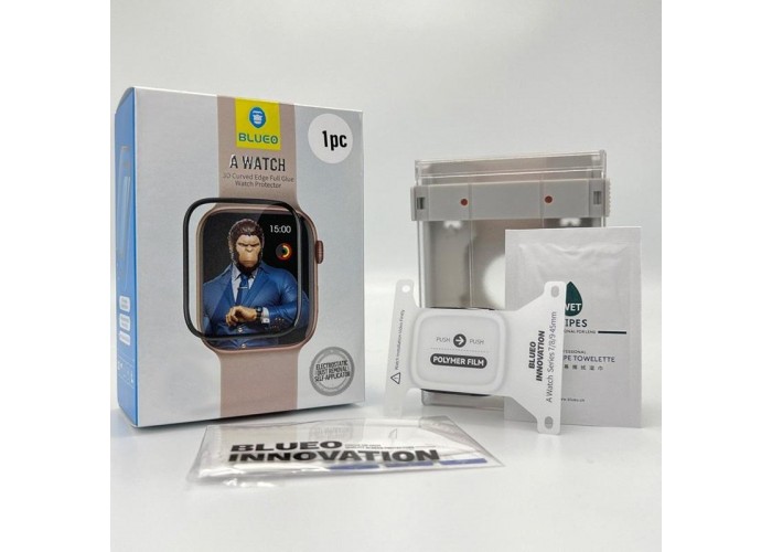 Полімерна 3D плівка Blueo High-Molecule для Apple Watch 44mm (+ аплікатор)