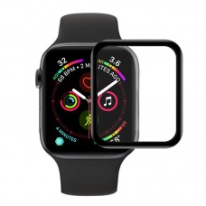 Полімерна плівка 3D (full glue) (тех.пак) для Apple watch 42mm  Чорний - 00000040027_1