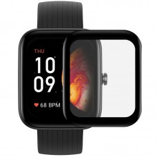 Полімерна плівка 3D (full glue) (тех.пак) для Xiaomi Amazfit Bip 3 / Bip 3 Pro  Чорний - 00000055945_1