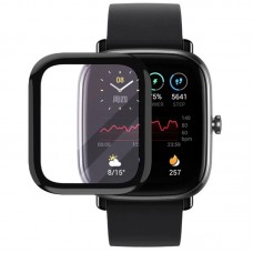 Полімерна плівка 3D (full glue) (тех.пак) для Xiaomi Amazfit GTS 2 mini  Чорний - 00000042678_1