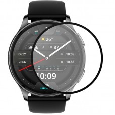 Полімерна плівка 3D (full glue) (тех.пак) для Xiaomi Amazfit Pop 3R  Чорний - 00000067168_1