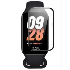 Полімерна плівка 3D (full glue) (тех.пак) для Xiaomi Mi Band 8 Active  Чорний - 00000067163_1