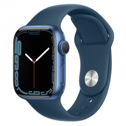 Ремінець Hoco WA01 Flexible series Apple watch (42/44/45/49mm)  Evening Blue - 00000064509_9