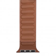 Ремінець Hoco WA23 Original series leather chain magnetic strap для Apple watch 42(ser.1-3)/44/45/49m  Brown - 00000080239_2
