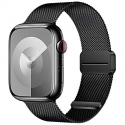 Ремінець Hoco WA26 Milanese Loop Strap для Apple watch 44/45/46/49mm  Black - 00000081704_1