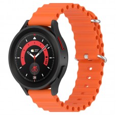 Ремінець Ocean Band для Smart Watch 20mm  Помаранчевий / Orange - 00000068668_12