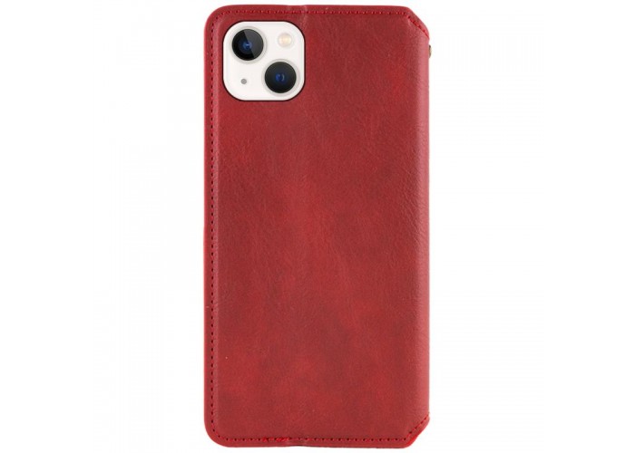 Шкіряний чохол-книжка GETMAN Cubic (PU) для Apple iPhone 13 (6.1