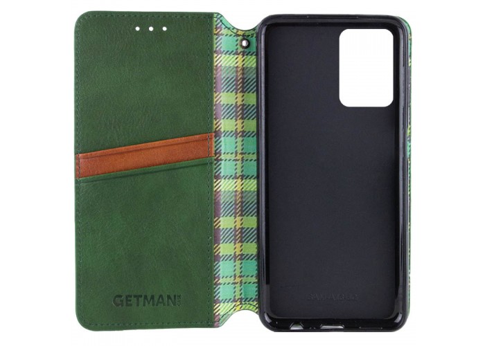 Шкіряний чохол-книжка GETMAN Cubic (PU) для Motorola Moto G05 / E15