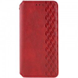 Шкіряний чохол-книжка GETMAN Cubic (PU) для Xiaomi 14T  Червоний - 00000086044_3