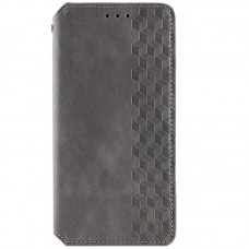 Шкіряний чохол-книжка GETMAN Cubic (PU) для Xiaomi Redmi 14C / Poco C75  Сірий - 00000074490_4