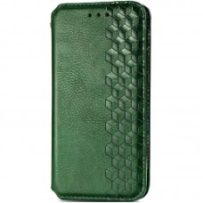 Шкіряний чохол-книжка GETMAN Cubic (PU) для Xiaomi Redmi 9A  Зелений - 00000038005_1