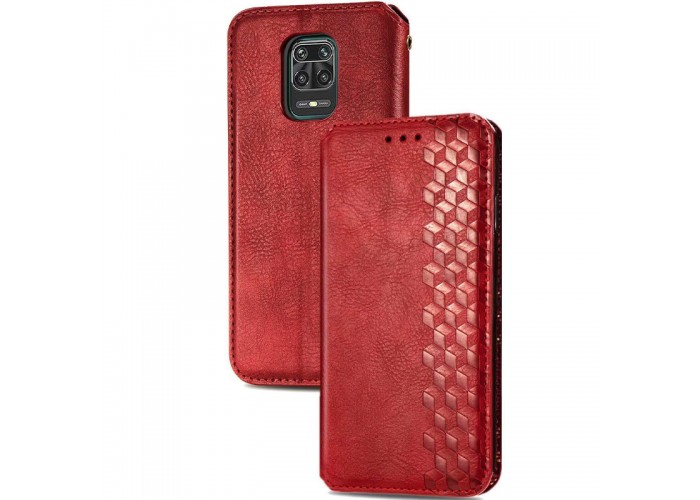 Шкіряний чохол-книжка GETMAN Cubic (PU) для Xiaomi Redmi Note 9s / Note 9 Pro / Note 9 Pro Max