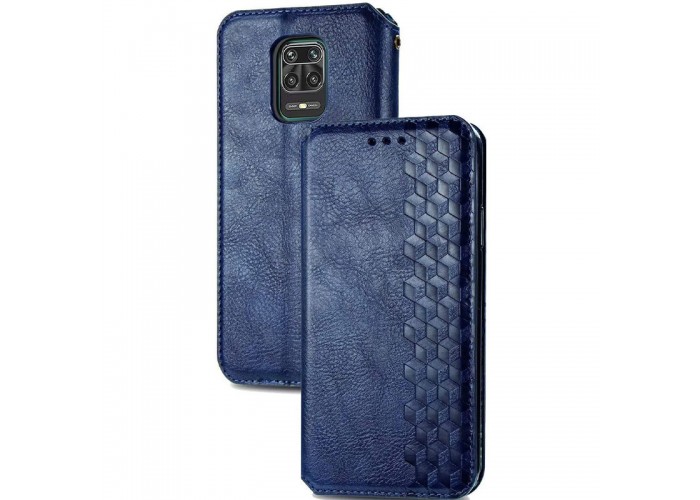 Шкіряний чохол-книжка GETMAN Cubic (PU) для Xiaomi Redmi Note 9s / Note 9 Pro / Note 9 Pro Max