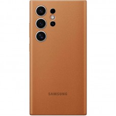 Шкіряний чохол Leather Case (AAA) для Samsung Galaxy S24 Ultra  Brown - 00000073293_2