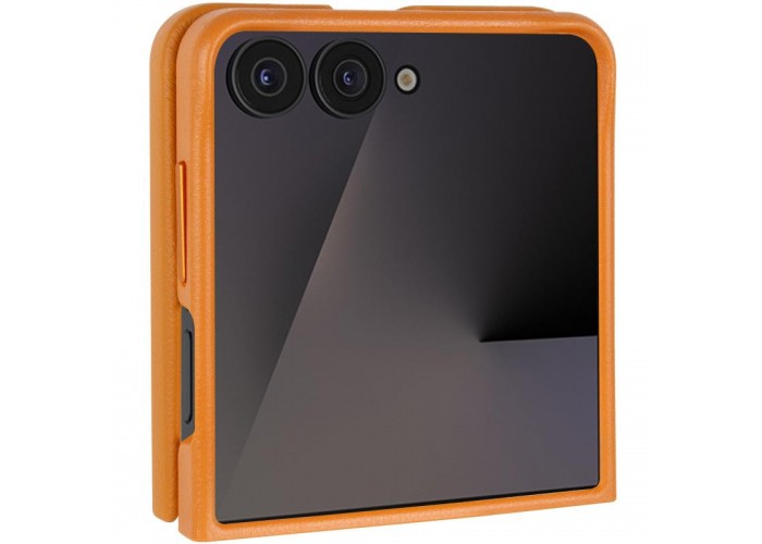 Шкіряний чохол Leather Case (AAA) для Samsung Galaxy Z Flip7