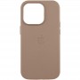 Шкіряний чохол Leather Case (AAA) with MagSafe and Animation для Apple iPhone 15 (6.1