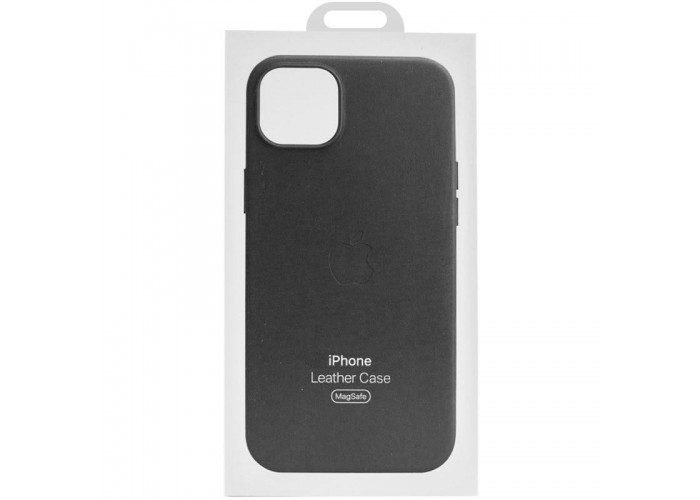 Шкіряний чохол Leather Case (AAA) with MagSafe and Animation для Apple iPhone 15 (6.1