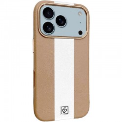Шкіряний чохол Rally with MagSafe для Apple iPhone 17 Pro (6.3")  Beige / White - 00000081025_1