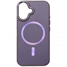 Шкіряний чохол SnapCase with MagSafe для Apple iPhone 16 (6.1")  Dark Purple - 00000075479_4