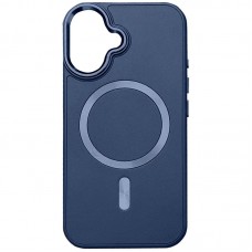 Шкіряний чохол SnapCase with MagSafe для Apple iPhone 16 (6.1")  Dark Blue - 00000075479_3
