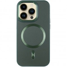 Шкіряний чохол SnapCase with MagSafe для Apple iPhone 16 Pro (6.3")  Green - 00000075480_5