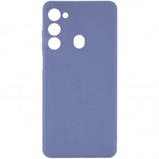Силіконовий чохол Candy Full Camera для Tecno Spark Go 2022 (KG5m) / Spark 8C  Блакитний / Mist blue - 00000065232_2