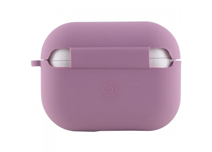 Силіконовий футляр з мікрофіброю для навушників Airpods Pro
