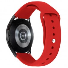 Силіконовий ремінець Sport для Smart Watch 20mm  Червоний / Red - 00000068670_7