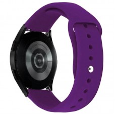 Силіконовий ремінець Sport для Smart Watch 20mm  Фіолетовий / Ultra Violet - 00000068670_36
