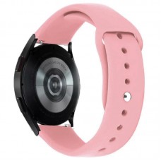 Силіконовий ремінець Sport для Smart Watch 20mm  Рожевий / Light pink - 00000068670_20