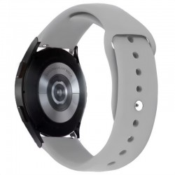 Силіконовий ремінець Sport для Smart Watch 20mm  Сірий / Stone - 00000068670_40