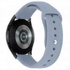 Силіконовий ремінець Sport для Smart Watch 22mm  Сірий / Light Grey - 00000068672_27