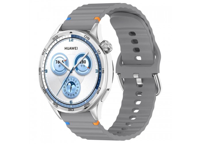 Силіконовий ремінець Wavy для Smart Watch 22mm