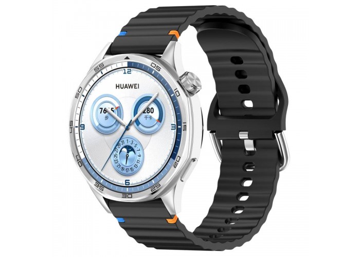 Силіконовий ремінець Wavy для Smart Watch 22mm