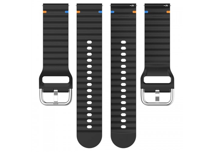Силіконовий ремінець Wavy для Smart Watch 22mm