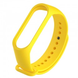 Силіконовий ремінець для Xiaomi Mi Band 7/6/5  Жовтий / Yellow - 00000077052_33