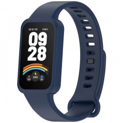 Силіконовий ремінець для Xiaomi Mi Smart Band 9 Active  Midnight Blue - 00000085755_4